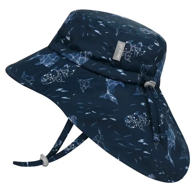 Aqua-Dry Xplorer Hat Navy Whale Play