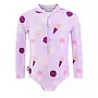 Lavender Ice Cream Sun & Splash 1-pc Girls' UV Swimsuit