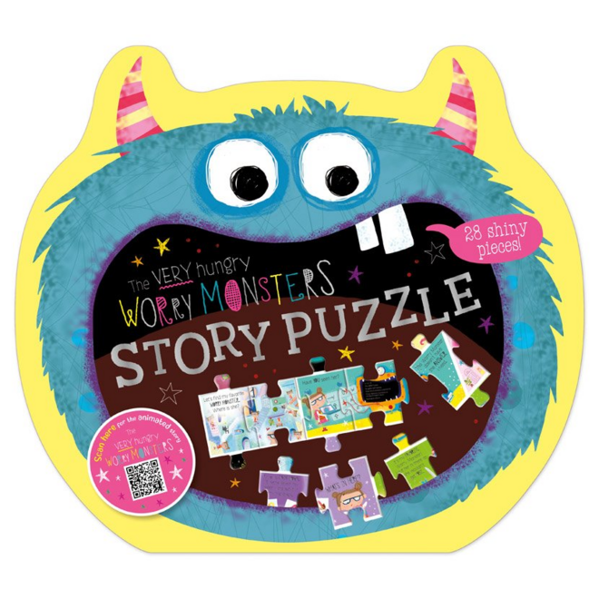 Very Hungry Worry Monsters Story Puzzle