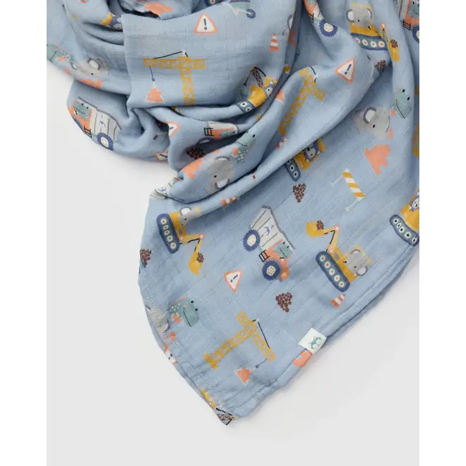 Muslin Swaddle Tiny Engineers