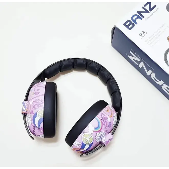 Banz - Baby Mini Earmuffs - Peace - 0-2yrs