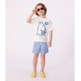 Children's short-sleeved cotton T-shirt Dog