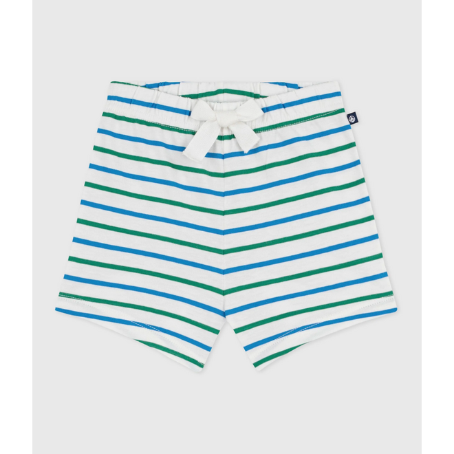 BABY BOY'S ORGANIC COTTON SHORTS IN STRIPES