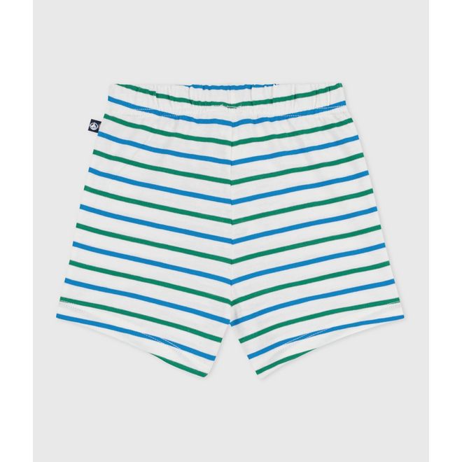 BABY BOY'S ORGANIC COTTON SHORTS IN STRIPES