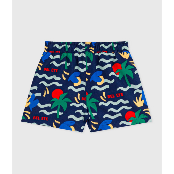 Babies' printed swim shorts Multicolor
