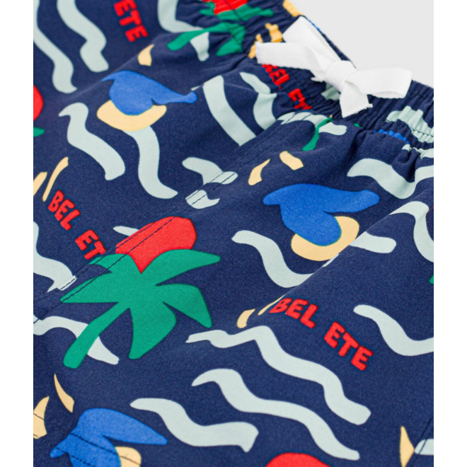 Babies' printed swim shorts Multicolor