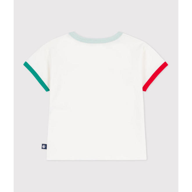 Babies' short-sleeved patterned cotton T-shirt Tree