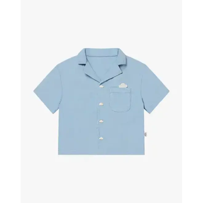 Short Sleeve Denim Shirt Chambray Denim