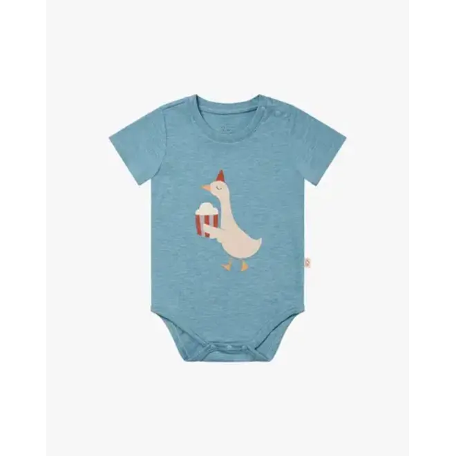 Onesie Meadow Green-Popcorn Duck