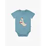 Onesie Meadow Green-Popcorn Duck