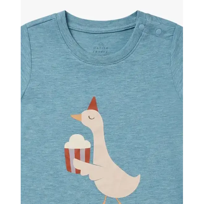Onesie Meadow Green-Popcorn Duck