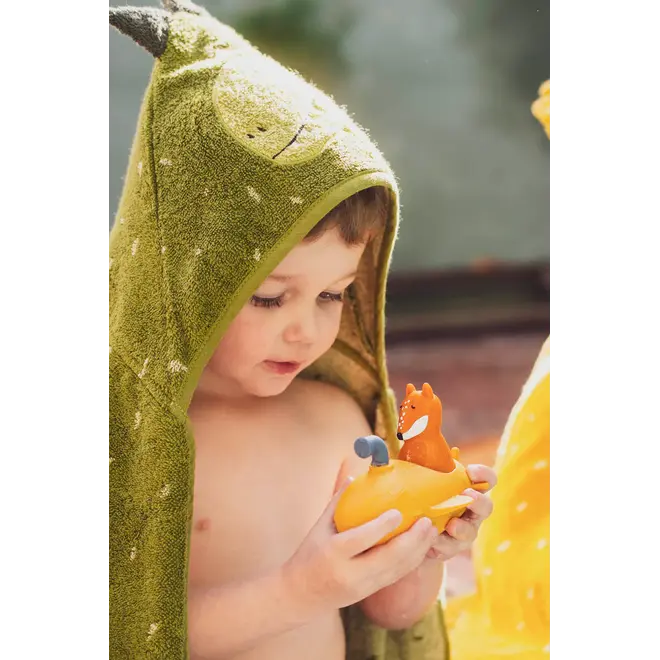 Trixie Hooded towel | 70x130cm - Mr. Dino