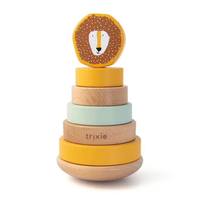 Trixie Wooden stacking toy - Mr. Lion