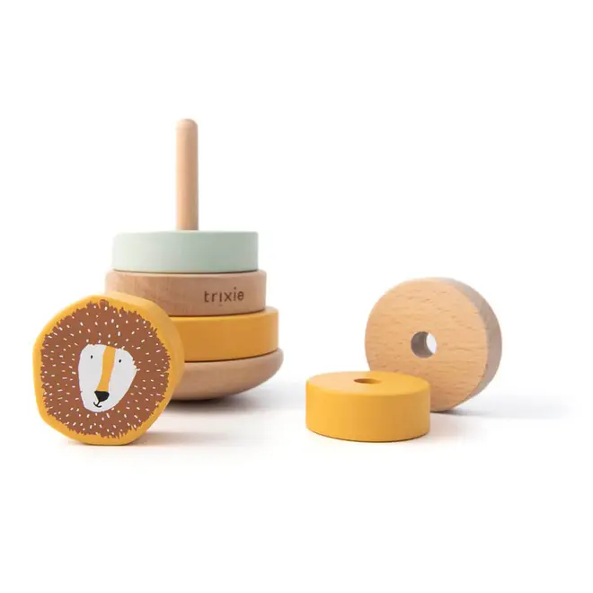 Trixie Wooden stacking toy - Mr. Lion