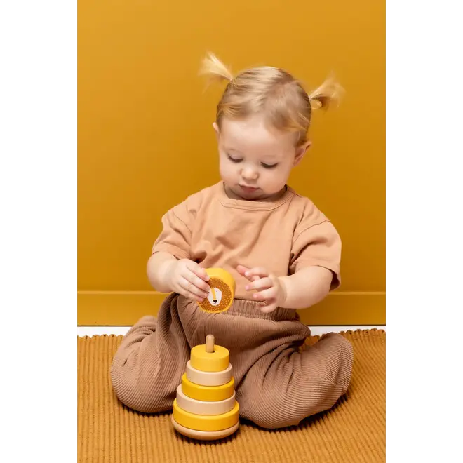 Trixie Wooden stacking toy - Mr. Lion