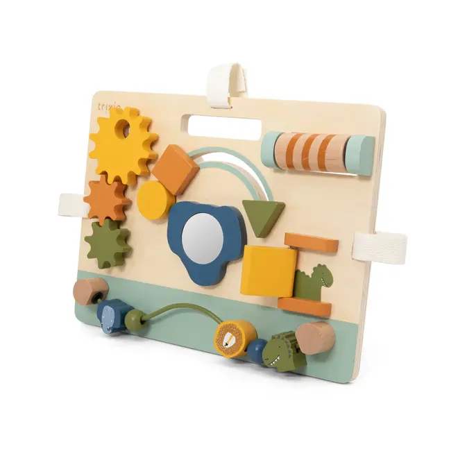 Trixie Wooden activity panel - Mrs. Elephant