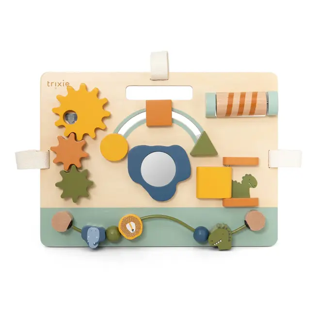Trixie Wooden activity panel - Mrs. Elephant