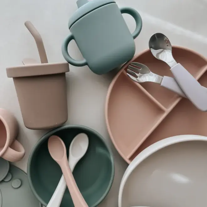 noüka Straw Cup 6 OZ - Soft Blush