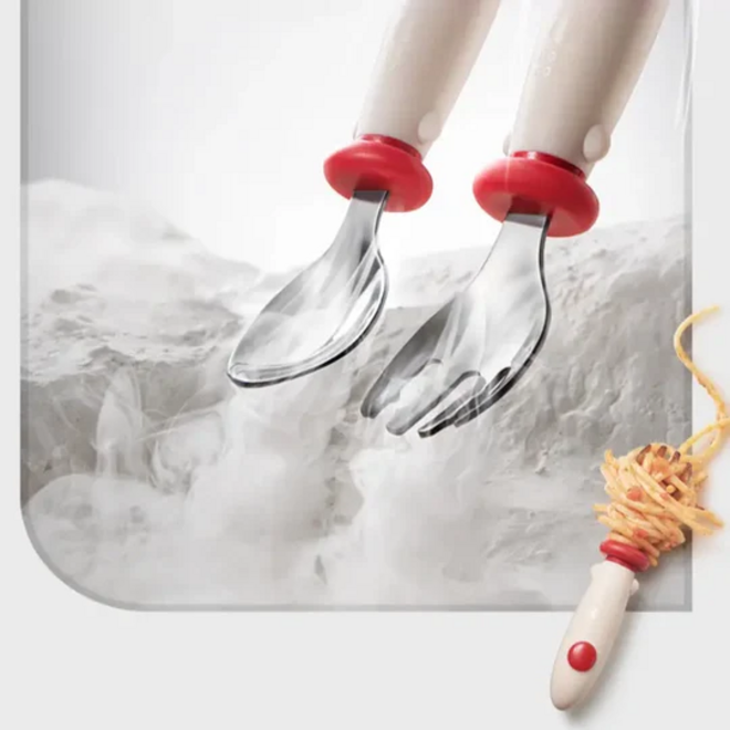 Babycare Rocky Vroom Car Spoon&Fork