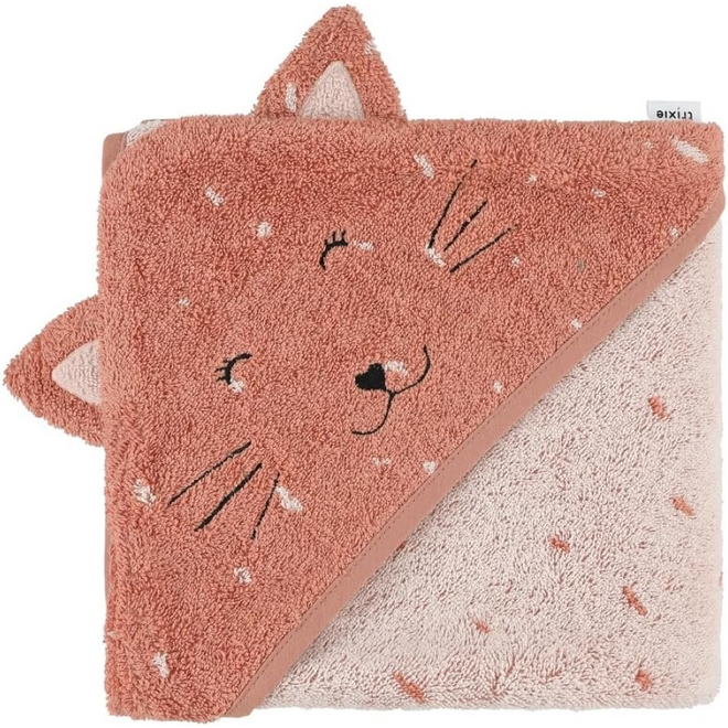 Trixie Hooded towel | 75x75cm - Mrs. Cat