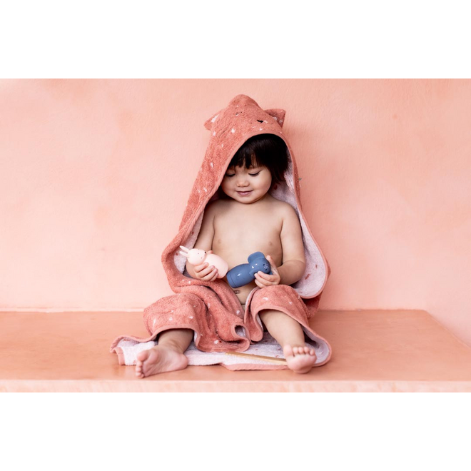 Trixie Hooded towel | 75x75cm - Mrs. Cat