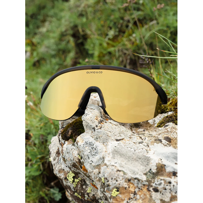 JUNIOR+ Half-Rim Sports Sunglasses Lava grey