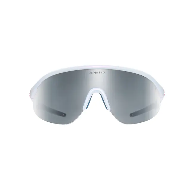 JUNIOR+ Half-Rim Sports Sunglasses Ice Blue