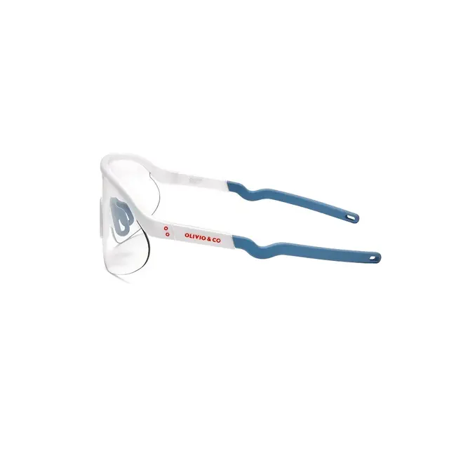JUNIOR+ Half-Rim Sports Sunglasses Ice Blue