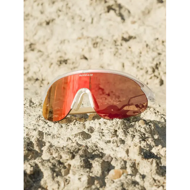 JUNIOR+ Half-Rim Sports Sunglasses Sunrise Mist