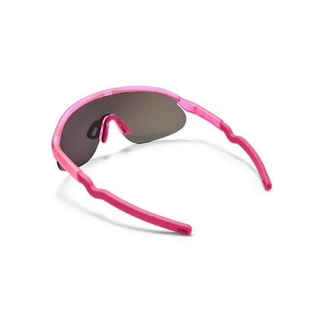 JUNIOR+ Half-Rim Sports Sunglasses Flamingo Pink