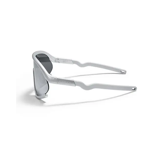 JUNIOR Full-Rim Sports Sunglasses Space Silver