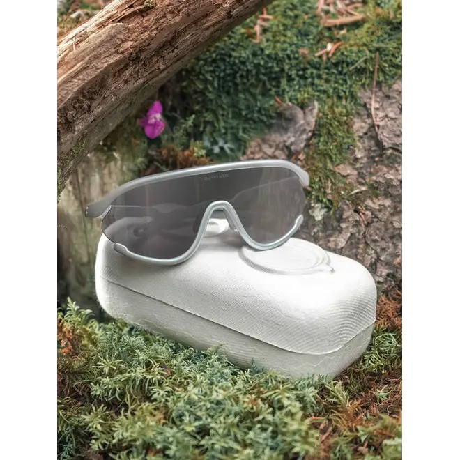 JUNIOR Full-Rim Sports Sunglasses Space Silver