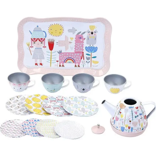 Suzy Ultman - Musical Tin Tea Set