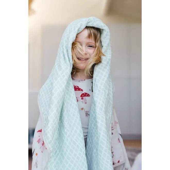 Long Sleeve Pajama Set - Forest Families
