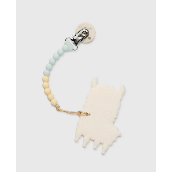 Pacifier Clip Teether Set - Llama (NEW)