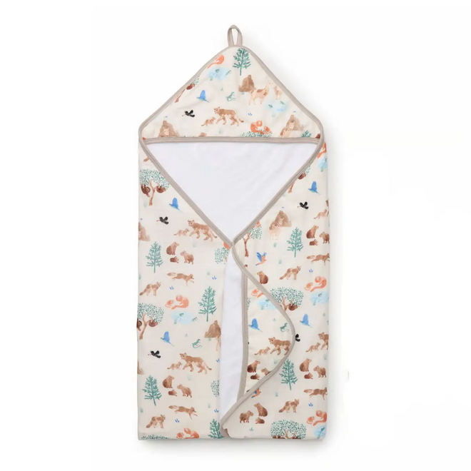 Hooded Towel Set Llama Adventures