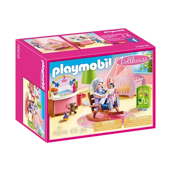 Dollhouse Nursery Playset