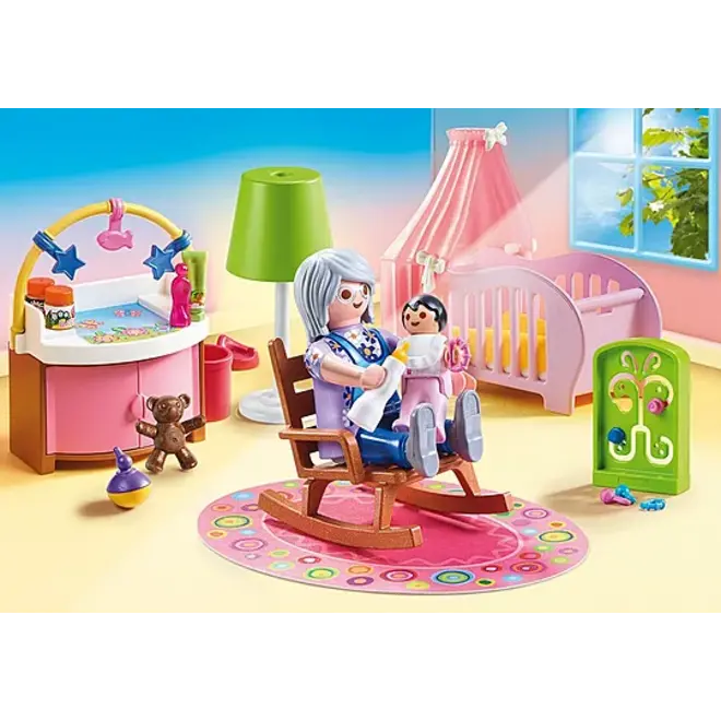 Dollhouse Nursery Playset