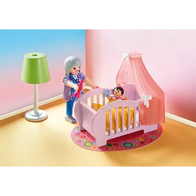 Dollhouse Nursery Playset