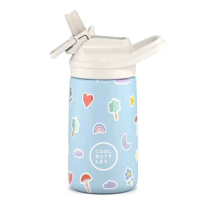 Cool Bottles - Kids 350ml - Dreamworld Series - Rainbow Clouds