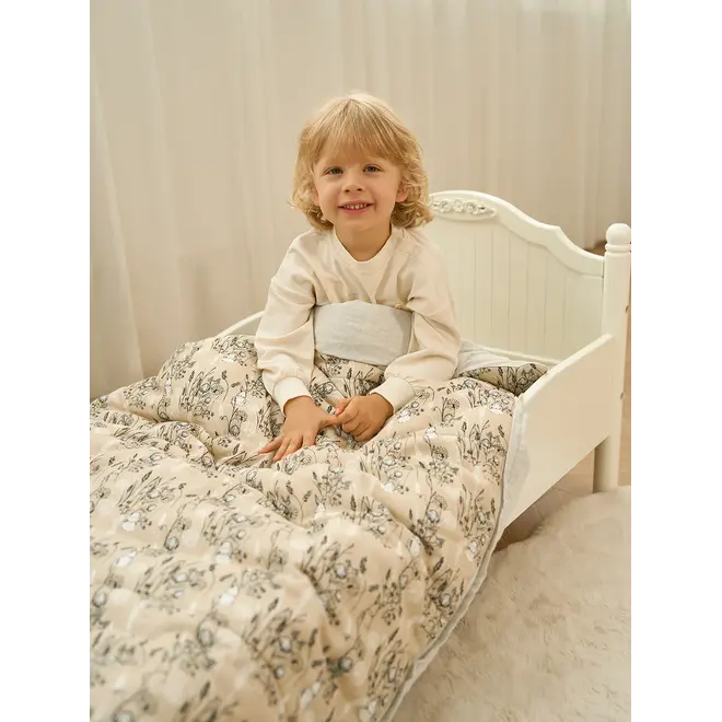 Nest Design Toddler Blanket Set Peach Meadow 150cm*120cm