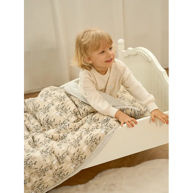 Nest Design Toddler Blanket Set Peach Meadow 150cm*120cm