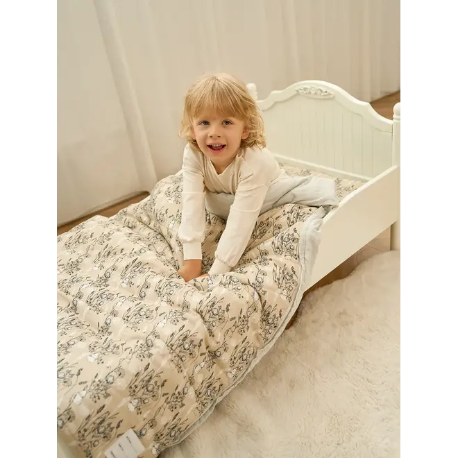 Nest Design Toddler Blanket Set Peach Meadow 150cm*120cm