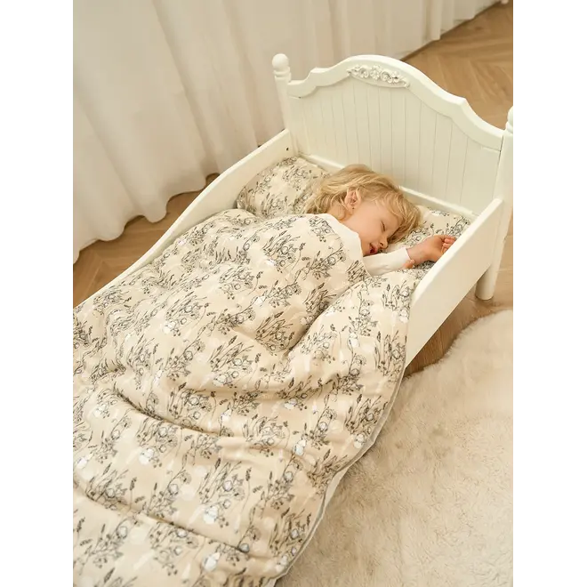 Nest Design Toddler Blanket Set Peach Meadow 150cm*120cm