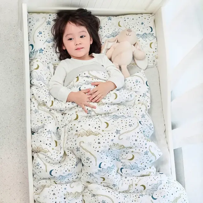 Nest Design Toddler Blanket Set Star White 150cm*120cm