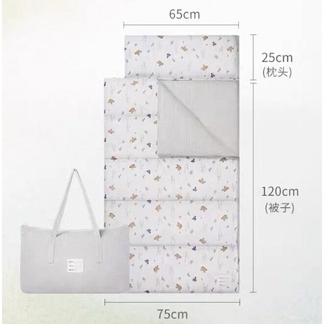Nest Design Toddler Blanket Set Snow Angels 150cm*120cm