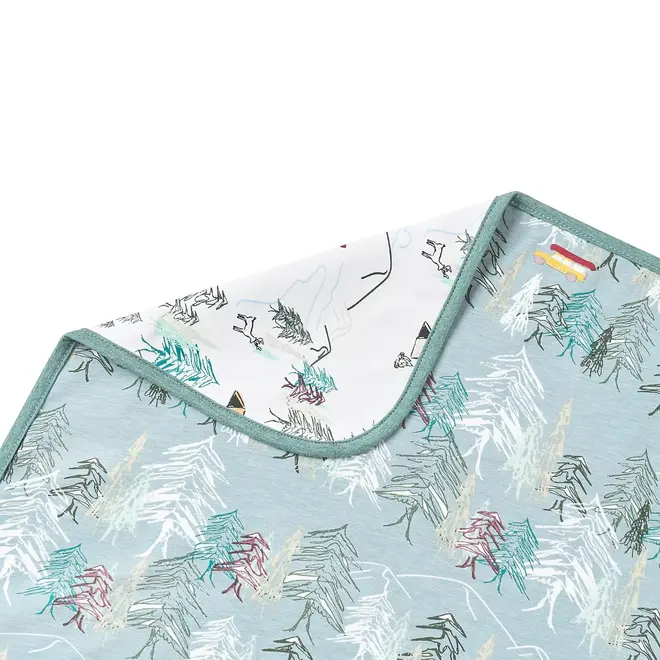 Organic Cotton Waterproof Change Pad (Large) - Forest Fun