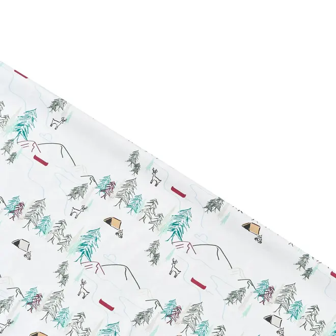 Organic Cotton Waterproof Change Pad (Large) - Forest Fun