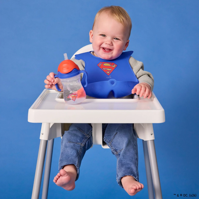 B.Box Silcone Bib Superman