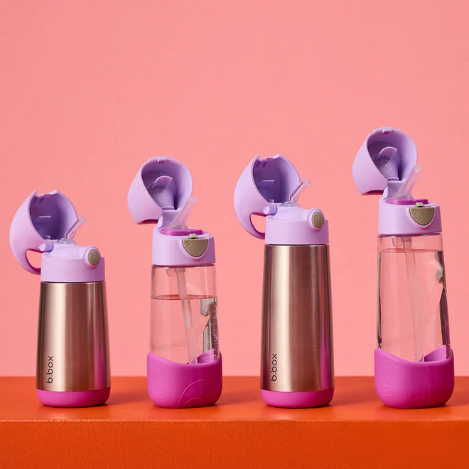 B.Box Tritan Drink Bottle 450mL Sugar Plum